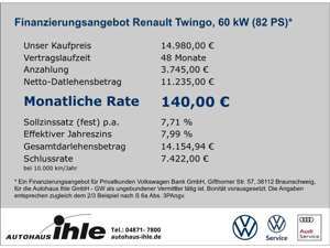 Renault Twingo E-TECH Equilibre Electric PARKHILFE+KLIMA Bild 2