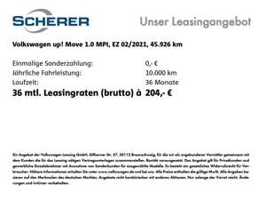 Volkswagen up! move 1.0 MPI SHZ/KAMERA/PDC/GJ-REIFEN Bild 2