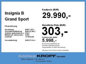 Opel Insignia B Grand Sport 2.0 Ultimate Navi Bild 4