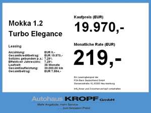 Opel Mokka 1.2 Turbo Elegance LED,Sitzheizung,USB Bild 4