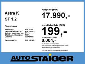 Opel Astra K ST 1.2 Turbo  Edition Klima, PDC, SHZ Bild 4