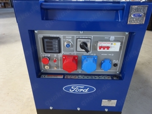 Diesel Stromaggregat Ford FDT10200SE  400V  230V  7900 Watt Stromgenerator