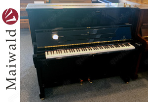 Steinway & Sons V-125 Klavier, schwarz poliert, Baujahr 1994