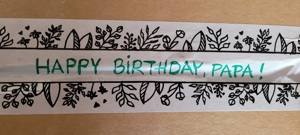 10x Florales Paketklebeband  Bild 5