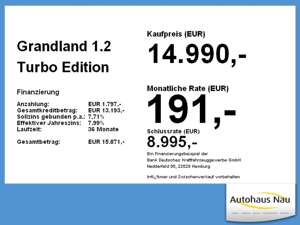 Opel Grandland 1.2 Turbo Edition Inkl. BigDeal  Inspektionspaket Bild 5