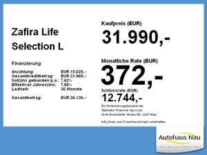 Opel Zafira Life Selection L Inkl. Inspektionspaket Big Deal Bild 5