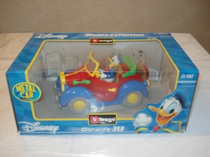 Bburago Disney Donalds 313 1:18 neuwertig OVP Bild 1