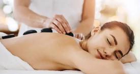 Tailändische Hot-Stone Massage