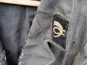 Antike uniform Jacke Postuniform  ca.1940 beschädigt Bild 3