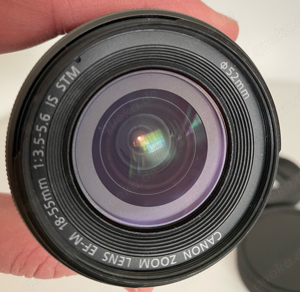 Canon Zoom Lens EF-M 18-55mm f 3.5-5.6 IS STM Neuw. Bild 3