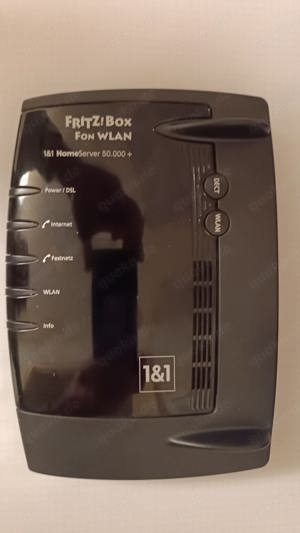 Fritz!Box 7390 Router mit Ladegerät und Kabel Bild 2
