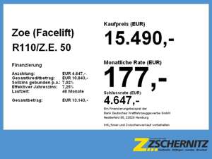 Renault ZOE (Facelift) R110/Z.E. 50 (Kauf-Batterie) Experience Bild 3