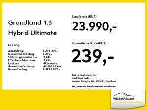 Opel Grandland 1.6 Hybrid Ultimate VOLL-AUSSTATTUNG ! Bild 2