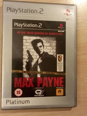 6x PS2 Spiele  - GTA - W2C - Matrix - Getaway - Turok - MaxPayne Bild 4