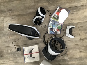 Playstation 5 mit VR2 Brille, Spiele und Zubehör im Bundle