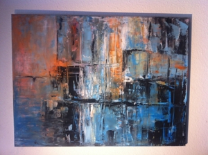 Acrylgemälde Abstrakt Leinwand Unikat 60x80 Bild 6