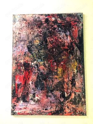 Acrylgemälde Abstrakt auf Leinwand Unikat Org. Einzelstück Bild 4