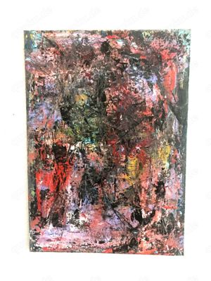 Acrylgemälde Abstrakt auf Leinwand Unikat Org. Einzelstück Bild 3