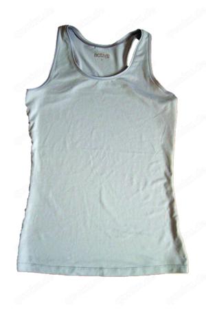 Sportoberteil Oberteil Gr. S 36 Top hellblau