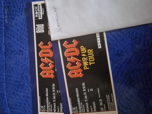 2 x AC DC Eintrittskarten für das Konzert in München am 12.06.2024