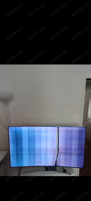 Defekter 4k Fernseher curved 55 Zoll für Bastler