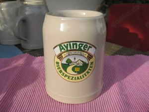 Bierkrug 0,4l Bayern Oberbayern, Ayinger Brauerei