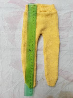 Puppenkleidung * Strumpfhose * gelb Bild 4