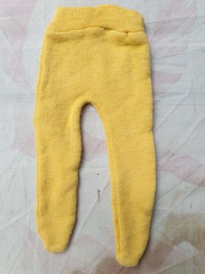 Puppenkleidung * Strumpfhose * gelb Bild 2