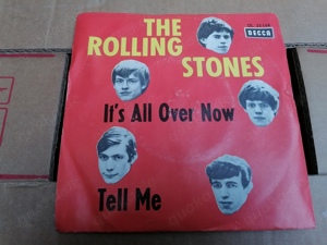 Schallplatte Single vinyl Rolling stones dl 25144 5 kopf