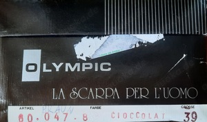 Olympic Echt Lederschuhe Schuhe, Größe 39  Bild 6