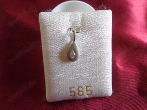 Anhänger Weißgold 585 000 Bild 4