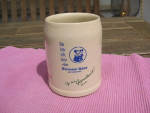 Bierkrug 0,25l Baden-Württemberg, Sinner Brauerei Karlsruhe