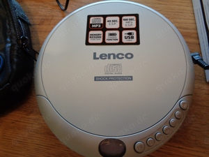 LENCO CD201SI tragbarer CD MP3-Player mit Antischock Bild 4