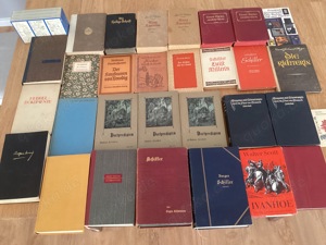 Konvolut alte gebundene Bücher 32 Stk. Tolstoi Böll Kästner 13 KG