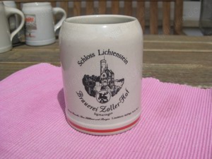 Bierkrug 0,25l Baden-Württemberg, Brauerei Zoller-Hof, Sigmaringen