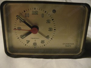 Dugena Quartz Reise Wecker Reisewecker 70er Jahre Vintage