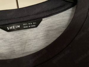 Crop T-Shirt Größe S 36 von shein Drop Shoulder Charm Beauty cropped Bild 4