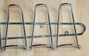 Flaschen - Regal - 91 x 18 cm - Wandregal - aus Metall