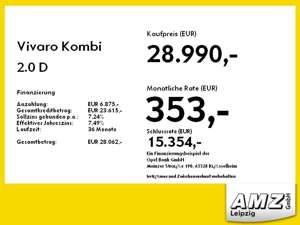 Opel Vivaro Kombi 2.0 D L (L3) *5 Jahre DIA* Bild 4