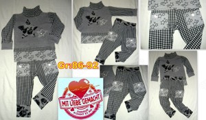 Mädchen Outfit Set GR: 86-92..Liebe zu Handmade*Neu*