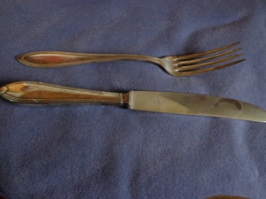  Besteck von Auerhahn, versilbert  Bild 2