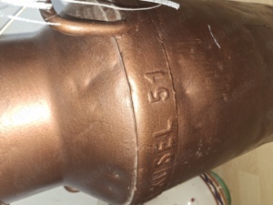 Große Kupfer Milchkanne Bild 5