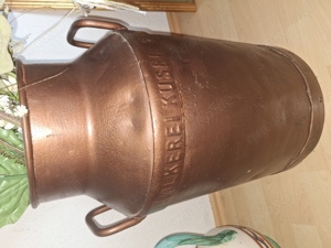 Große Kupfer Milchkanne Bild 4