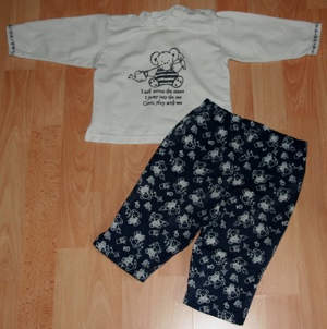 Freizeit-SET - Größe 74 - Langarm-Shirt & Hose - 2teilig