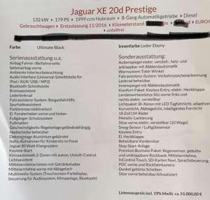 Jaguar XE XE 20d AWD Aut. Prestige Bild 3