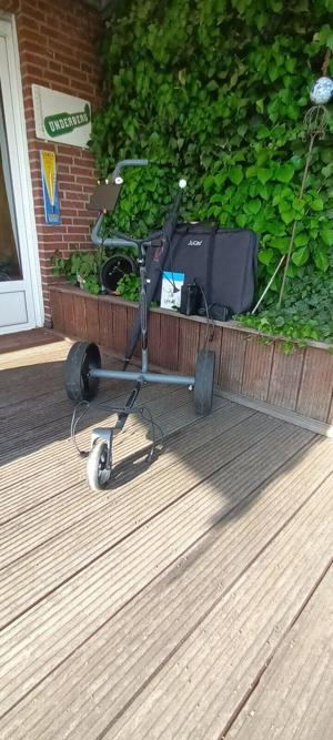 Elektro Golf Trolley JUCAD Carbon, Modell: STEALTH