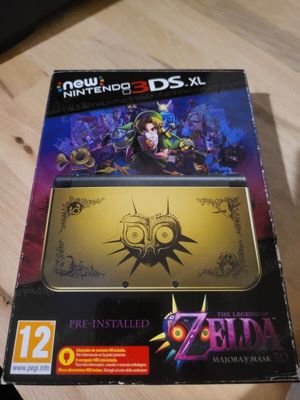 Nintendo 3DS XL - Konsole (Hyrule Edition) guter Zustand IPS oben - OVP