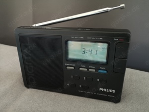 Philips Digital AE3805 Retro FM KW SW PLL Synthesizer Radio  1992