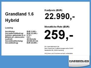 Opel Grandland 1.6 Hybrid *WALLBOX for free!!! 360°* Bild 4