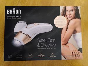  Braun Silk Expert Pro 5 PL5137 IPL Haarentfernungsgerät - Weiß Gold